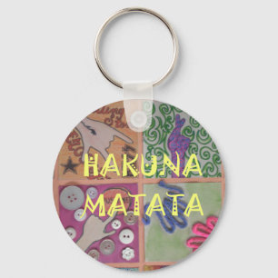 Porte-clés Signe Hakuna Matata - Impression