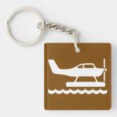 Porte-clés SIGNE hydravion (Devant)