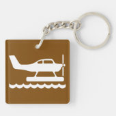 Porte-clés SIGNE hydravion (Dos)