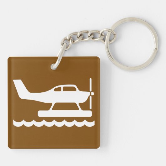 Porte-clés SIGNE hydravion (Dos)