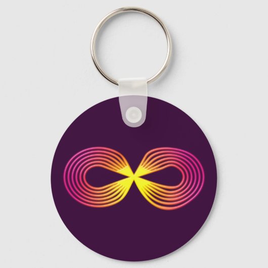 Porte-clés Signe infini (Recto)