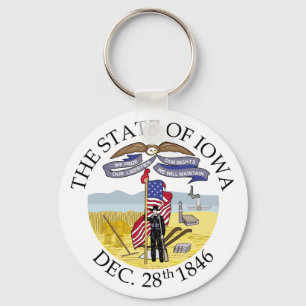 Porte-clés signe Iowa