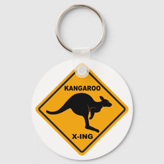 Porte-clés SIGNE Kangaroo Xing (Recto)