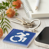 Porte-clés SIGNE MAÎTRISÉ Moderne (Devant Droit)