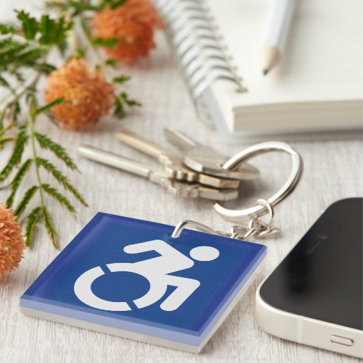 Porte-clés SIGNE MAÎTRISÉ Moderne (Devant Droit)