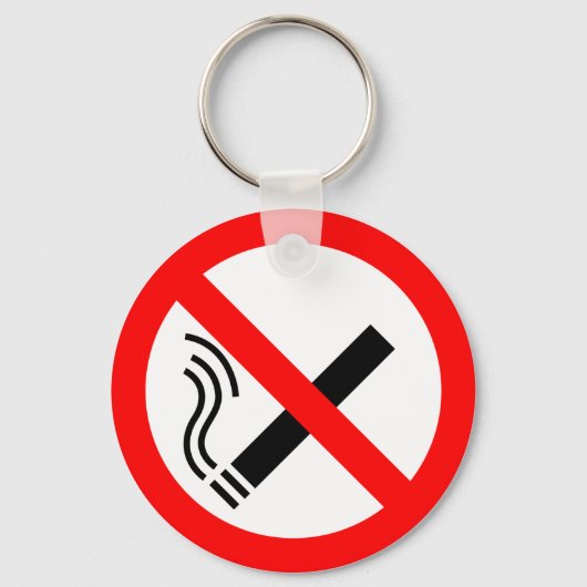 Porte-clés Signe NO Smoking - Signal UK (Recto)
