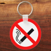 Porte-clés Signe NO Smoking - Signal UK (Recto)