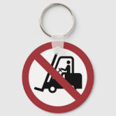 Porte-clés Signe Pas De Levage De Fourche (Recto)