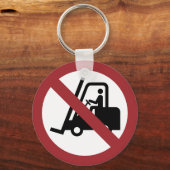 Porte-clés Signe Pas De Levage De Fourche (Recto)
