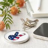 Porte-clés SIGNE USA Flag V (Côté)