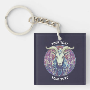 PORTE-CLÉS SIGNE ZODIAC CAPRICORN PERSONNALISÉ