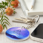 Porte-clés SIGNE Zodiac Libra Star Dreamy Sky Citation (Devant Droit)