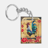 Porte-clés SIGNE Zodiaque du coq (Devant gauche)