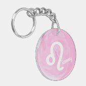 Porte-clés SIGNE Zodiaque Personnalisé Léo (Devant gauche)