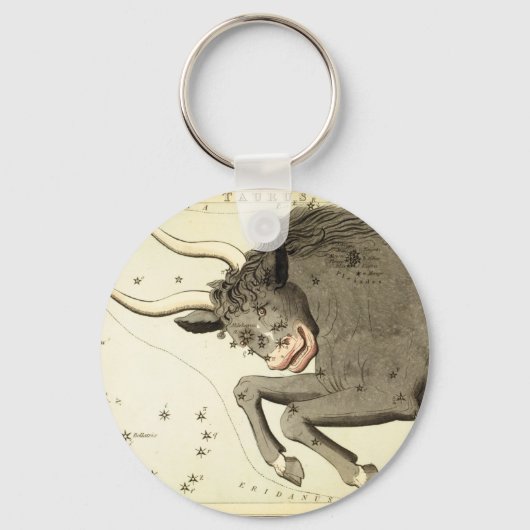 Porte-clés Signe zodiaque : porte - clé de Taurus (Recto)