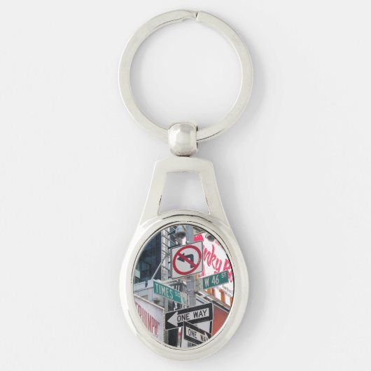 Porte-clés Signes de Times Square (Devant)