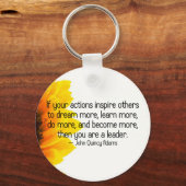 Porte-clés Signes d'un vrai leader (Recto)