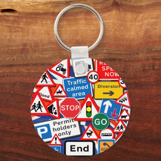 Porte-clés Signes routiers (Recto)