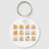 Porte-clés Signes zodiaques (Verso)