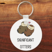 Porte-clés SIGNIFICANT OTTERS couple's shirts, accessories (Recto)