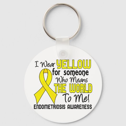 Porte-clés Signifie Le Monde Pour Moi 2 Endometriose (Recto)