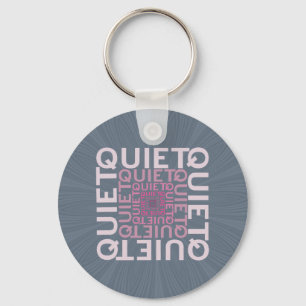 Porte-clés Silence Silence Silence