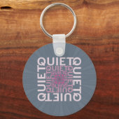 Porte-clés Silence Silence Silence (Recto)