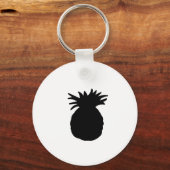 Porte-clés Silhouette ananas (Recto)