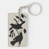 Porte-clés Silhouette Audubon IV (Dos)