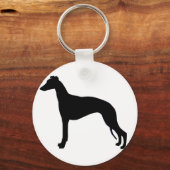 Porte-clés silhouette blanche (Recto)