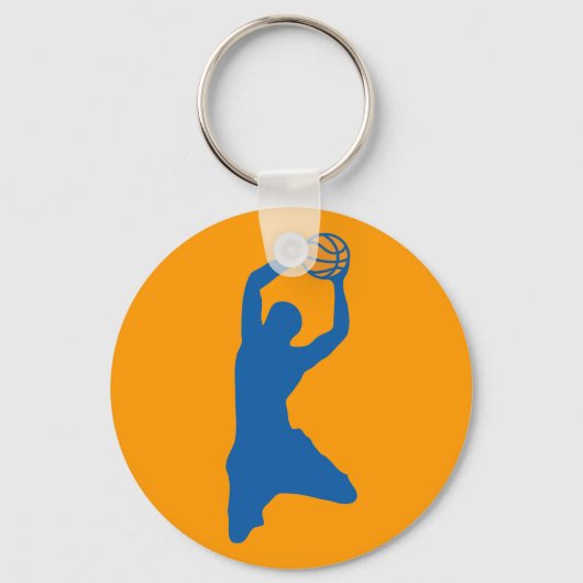 Porte-clés silhouette de basket (Recto)