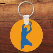 Porte-clés silhouette de basket (Recto)