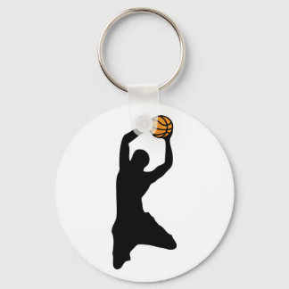 Porte-clés silhouette de basket