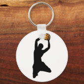 Porte-clés silhouette de basket (Recto)