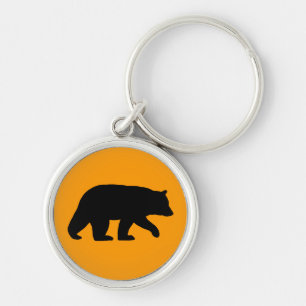 Porte-clés Silhouette de Black Bear
