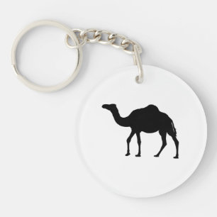 Porte-clés silhouette de chameau