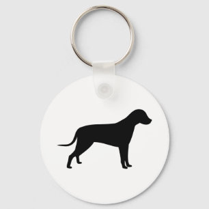 Porte-clés Silhouette de chien