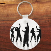 Porte-clés Silhouette de danse (Recto)