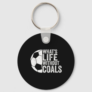 Porte-clés Silhouette de football dynamique _3