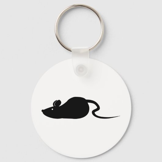 Porte-clés Silhouette de la souris (Recto)