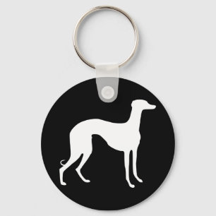 Porte-clés Silhouette de Lévrier