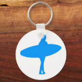 Porte-clés Silhouette de surf (Recto)