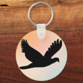 Porte-clés Silhouette des oiseaux (Recto)