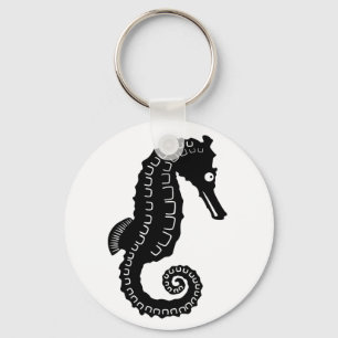 Porte-clés Silhouette d'hippocampe