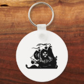 Porte-clés Silhouette du navire (Recto)
