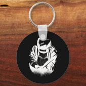 Porte-clés Silhouette du travailleur soudeur (Recto)