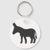 Porte-clés Silhouette d'une mule (Recto)