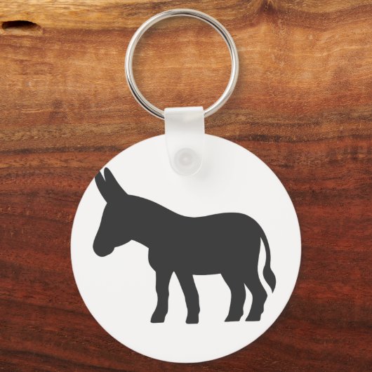 Porte-clés Silhouette d'une mule (Recto)