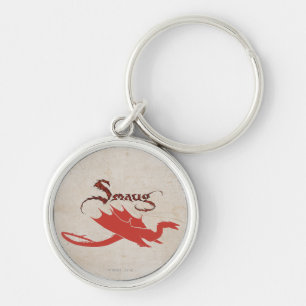 Porte-clés Silhouette et nom de SMAUG™