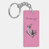 Porte-clés Silhouette Fée Lune Thunder_Cove (Devant gauche)